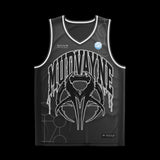 L.D. 50 Black Basketball Jersey