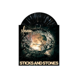 Sticks And Stones / Hurt People Hurt People 7”  Signed BW Splatter Variant